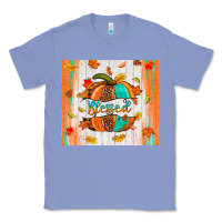 Colony Blue blessed pumpkin Classic Tee - NancyCooperArtShop