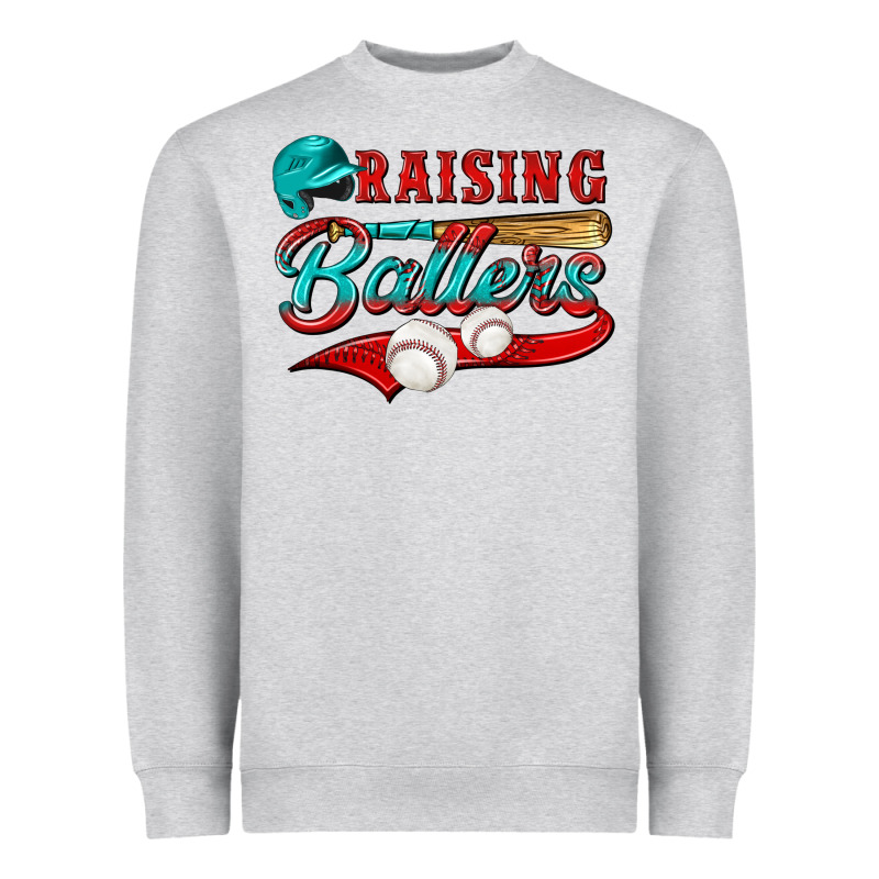 Raising Ballers Heavyweight Sweatshirt by NancyCooperArtShop | Teevron