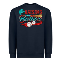 Navy raising ballers Heavyweight Sweatshirt - NancyCooperArtShop