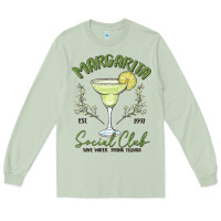 Matcha margarita social club Long Sleeve Tee - MaliasSmallBusiness