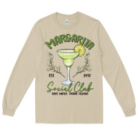 Mushroom margarita social club Long Sleeve Tee - MaliasSmallBusiness