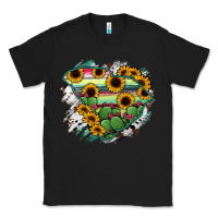 Black South Carolina State Map Classic Tee - RanaPortraitStore