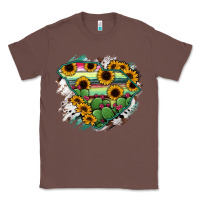 Chestnut South Carolina State Map Classic Tee - RanaPortraitStore
