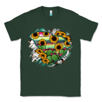 Sports Green South Carolina State Map Classic Tee - RanaPortraitStore