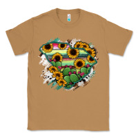 Toasted Coconut South Carolina State Map Classic Tee - RanaPortraitStore