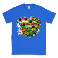 True Royal South Carolina State Map Classic Tee - RanaPortraitStore