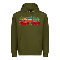 Army Green chingona Premium Hoodie - JahusDesignShop