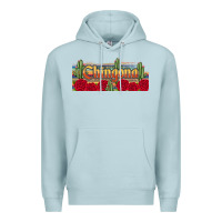 Blue Mist chingona Premium Hoodie - JahusDesignShop