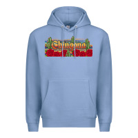 Colony Blue chingona Premium Hoodie - JahusDesignShop