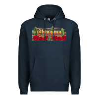 Navy chingona Premium Hoodie - JahusDesignShop