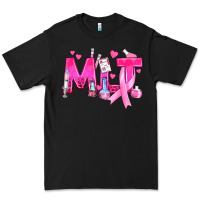 Black Medical Laboratory Technician Breast Cancer Premium Tee - texasbilliewilder