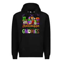 Black Halloween with My Gnomies Coffee Cups Premium Hoodie - texasbilliewilder