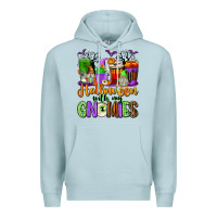 Blue Mist Halloween with My Gnomies Coffee Cups Premium Hoodie - texasbilliewilder