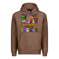 Chestnut Halloween with My Gnomies Coffee Cups Premium Hoodie - texasbilliewilder