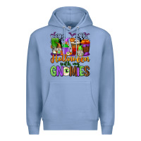 Colony Blue Halloween with My Gnomies Coffee Cups Premium Hoodie - texasbilliewilder