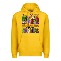 Lemon Halloween with My Gnomies Coffee Cups Premium Hoodie - texasbilliewilder