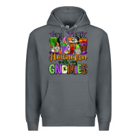 Rock Halloween with My Gnomies Coffee Cups Premium Hoodie - texasbilliewilder