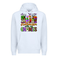White Halloween with My Gnomies Coffee Cups Premium Hoodie - texasbilliewilder