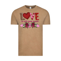 Vintage Coffee love is all you need Vintage Tee - AdoDesignShop
