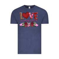 Vintage Denim love is all you need Vintage Tee - AdoDesignShop