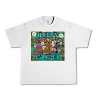 Lunar Rock easter happy easter western bunnies daisies Urban Heavy Tee - Artiststas