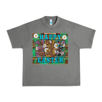 Tornado easter happy easter western bunnies daisies Urban Heavy Tee - Artiststas