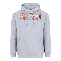 Heather Grey Friends Heavyweight Hoodie - Bettercallsaul