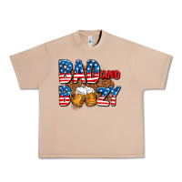Bad And Boozy Usa Urban Heavy Tee | Teevron