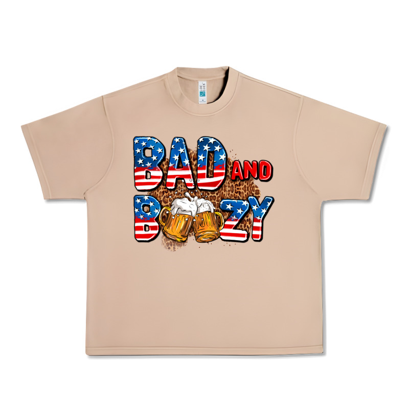 Bad And Boozy Usa Urban Heavy Tee by AdoDesignShop | Teevron