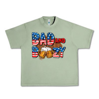 Oil Green bad and boozy usa Urban Heavy Tee - AdoDesignShop
