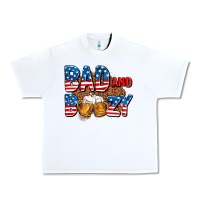 White bad and boozy usa Urban Heavy Tee - AdoDesignShop