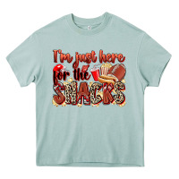 Arona i'm just here for the snacks american football Heavy Core Tee - Zillion Design Studio