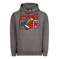 Pigment Tornado Football mom red and blue team color mother's day Urban Hoodie - HowdyJamesFarm