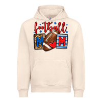 Sandshell Football mom red and blue team color mother's day Urban Hoodie - HowdyJamesFarm