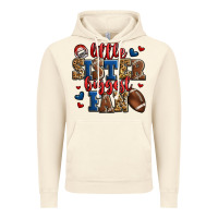 Vintage Artic little sister biggest fan american football Vintage Hoodie - Jasminsmagicworld