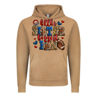 Vintage Camel little sister biggest fan american football Vintage Hoodie - Jasminsmagicworld