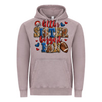Vintage Zinc little sister biggest fan american football Vintage Hoodie - Jasminsmagicworld