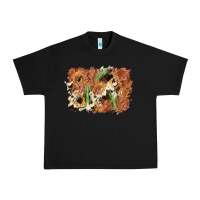 Black horseshoe cowhide cactus background Urban Heavy Tee - AdoDesignShop
