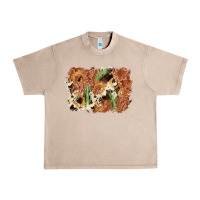 French Oak horseshoe cowhide cactus background Urban Heavy Tee - AdoDesignShop