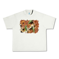 Pistachio horseshoe cowhide cactus background Urban Heavy Tee - AdoDesignShop