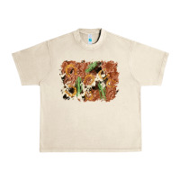 Sandshell horseshoe cowhide cactus background Urban Heavy Tee - AdoDesignShop