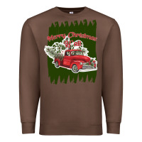 Chestnut merry christmas y'all truck Premium Sweatshirt - Bettercallsaul