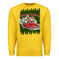 Lemon merry christmas y'all truck Premium Sweatshirt - Bettercallsaul