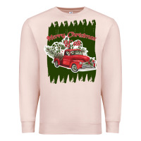 Pale Pink merry christmas y'all truck Premium Sweatshirt - Bettercallsaul
