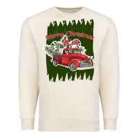Sandshell merry christmas y'all truck Premium Sweatshirt - Bettercallsaul