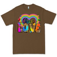 Cacao Choose love Premium Tee - Zillion Design Studio