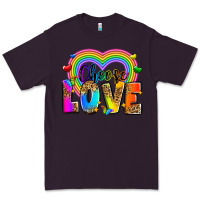 Plum Choose love Premium Tee - Zillion Design Studio