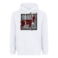 White Christmas Deer Heavyweight Hoodie - Bettercallsaul