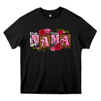 Black mama with license letters mothers day Heavy Core Tee - texasbilliewilder
