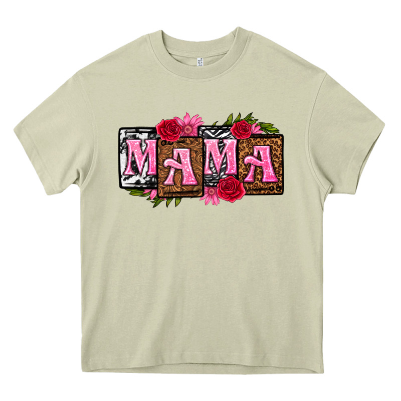 Mama With License Letters Mothers Day Heavy Core Tee by texasbilliewilder | Teevron